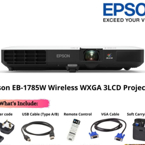 Epson EB-1785W Wireless WXGA 3LCD Projector