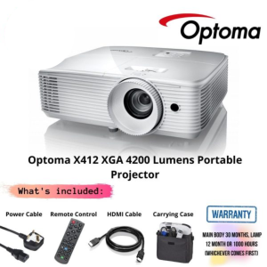 Optoma X412 XGA 4200 Lumens Portable Projector