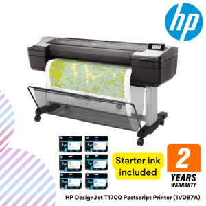 HP DesignJet T1700 Postscript Printer (1VD87A)