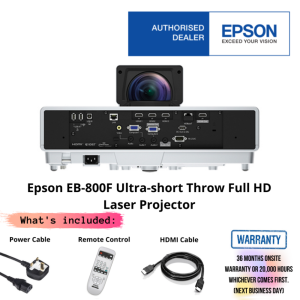 Epson EB-800F Ultra-short Throw Full HD Laser Projector