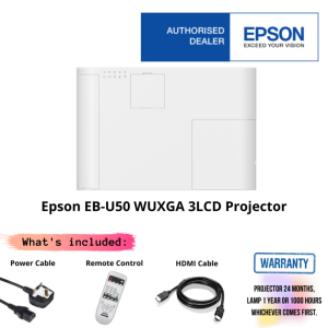 Epson EB-U50 WUXGA 3LCD Projector