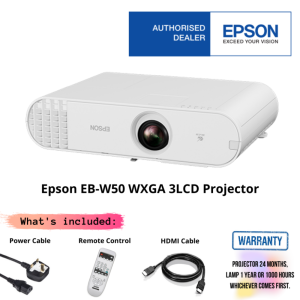 Epson EB-W50 WXGA 3LCD Projector