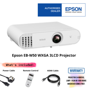 Epson EB-W50 WXGA 3LCD Projector