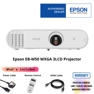 Epson EB-W50 WXGA 3LCD Projector