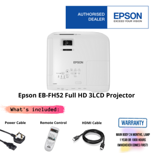 Epson EB-FH52 Full HD 3LCD Projector