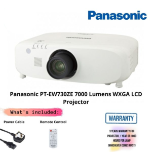 Panasonic PT-EW730ZE 7000 Lumens WXGA LCD Projector