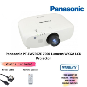 Panasonic PT-EW730ZE 7000 Lumens WXGA LCD Projector