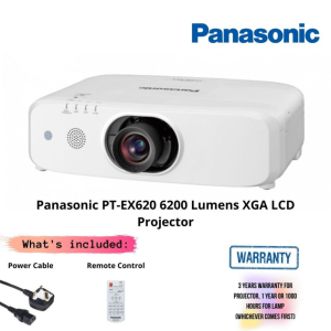 Panasonic PT-EX620 6200 Lumens XGA LCD Projector