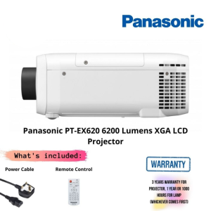 Panasonic PT-EX620 6200 Lumens XGA LCD Projector