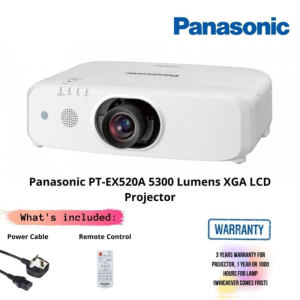 Panasonic PT-EX520A 5300 Lumens XGA LCD Projector