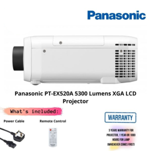 Panasonic PT-EX520A 5300 Lumens XGA LCD Projector
