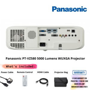 Panasonic PT-VZ580 5000 Lumens WUXGA Projector