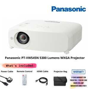 Panasonic PT-VW545N 5300 Lumens WXGA Projector