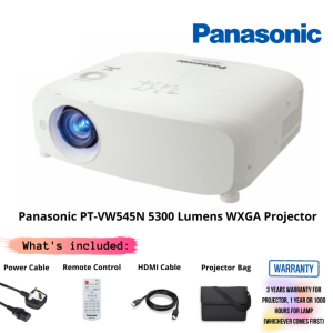 Panasonic PT-VW545N 5300 Lumens WXGA Projector