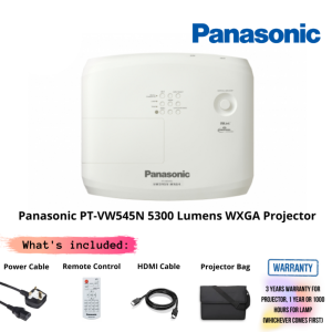 Panasonic PT-VW545N 5300 Lumens WXGA Projector