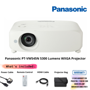 Panasonic PT-VW545N 5300 Lumens WXGA Projector