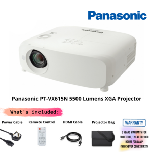 Panasonic PT-VX615N 5500 Lumens XGA Projector