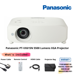 Panasonic PT-VX615N 5500 Lumens XGA Projector