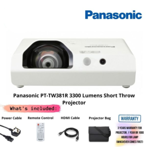Panasonic PT-TW381R 3300 Lumens Short Throw Projector