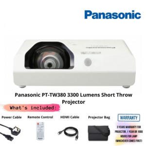 Panasonic PT-TW380 3300 Lumens Short Throw Projector
