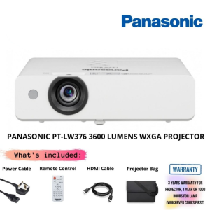 PANASONIC PT-LW376 3600 LUMENS WXGA PROJECTOR