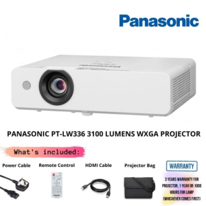 PANASONIC PT-LW336 3100 LUMENS WXGA PROJECTOR