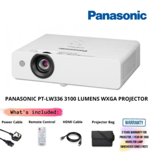 PANASONIC PT-LW336 3100 LUMENS WXGA PROJECTOR