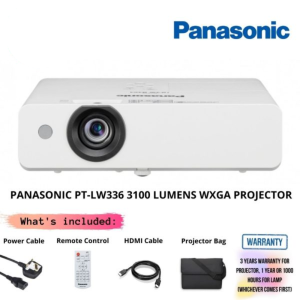 PANASONIC PT-LW336 3100 LUMENS WXGA PROJECTOR