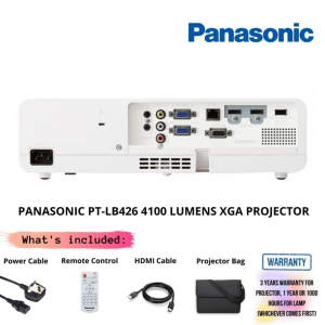 PANASONIC PT-LB426 4100 LUMENS XGA PROJECTOR