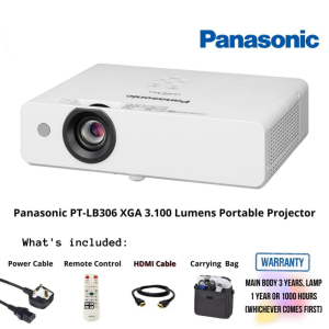 Panasonic PT-LB306 XGA 3.100 Lumens Portable Projector