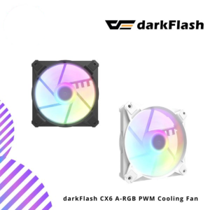 DARKFLASH CX6 A-RGB PWM Cooling Fan White