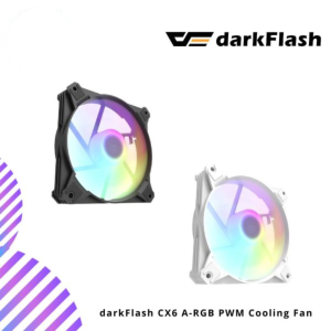 DARKFLASH CX6 A-RGB PWM Cooling Fan White