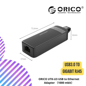 ORICO UTK-U3 USB to Ethernet Adapter （1000 mbit）