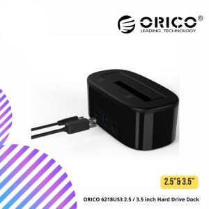 ORICO 6218US3 2.5 / 3.5 inch Hard Drive Dock