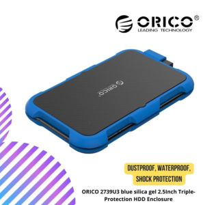 ORICO 2739U3 blue silica gel 2.5Inch Triple-Protection HDD Enclosure