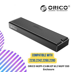 ORICO M2PF-C3-BK-EP M.2 NGFF SSD Enclosure