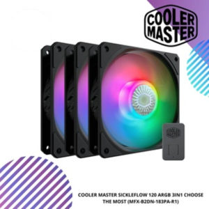 COOLER MASTER SICKLEFLOW 120 ARGB 3IN1 CHOOSE THE MOST (MFX-B2DN-183PA-R1)