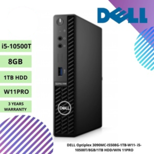 DELL Optiplex 3090MC-I5508G-1TB-W11 Desktop PC - i5-10500T/8GB/1TB HDD/WIN 11PRO