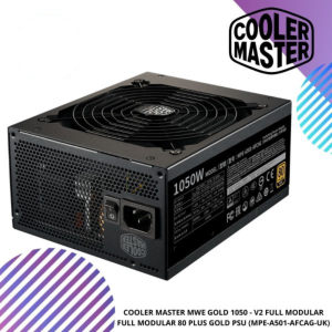 COOLER MASTER MWE GOLD 1050 - V2 FULL MODULAR FULL MODULAR 80 PLUS GOLD PSU (MPE-A501-AFCAG-UK)