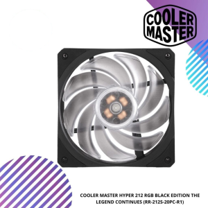 COOLER MASTER HYPER 212 RGB BLACK EDITION THE LEGEND CONTINUES (RR-212S-20PC-R1)