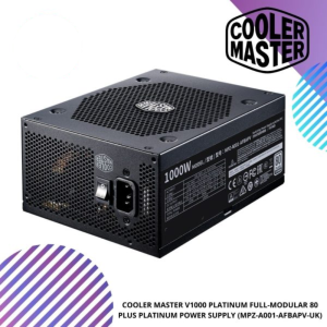 COOLER MASTER V1000 PLATINUM FULL-MODULAR 80 PLUS PLATINUM POWER SUPPLY (MPZ-A001-AFBAPV-UK)