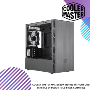 COOLER MASTER MASTERBOX MB400L WITHOUT ODD SENSIBLE BY DESIGN (MCB-B400L-KGNN-S00)