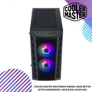 COOLER MASTER MASTERBOX MB320L ARGB BETTER AFTER DARKMIRROR ( MCB-B320L-KGNN-S02)