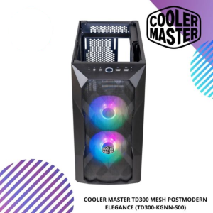 COOLER MASTER MasterBox TD300 Mesh Mini Tower Case (TD300-KGNN-S00)