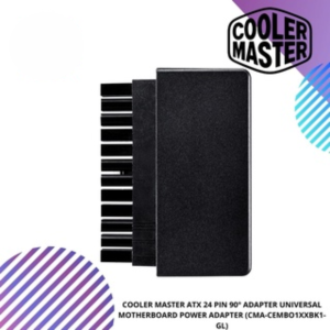 COOLER MASTER ATX 24 PIN 90° ADAPTER UNIVERSAL MOTHERBOARD POWER ADAPTER (CMA-CEMBO1XXBK1-GL)