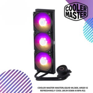 COOLER MASTER MASTERLIQUID ML360L ARGB V2 REFRESHINGLY COOL (MLW-D36M-A18PA-R2)