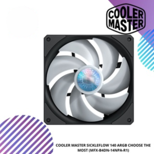 COOLER MASTER SICKLEFLOW 140 ARGB CHOOSE THE MOST (MFX-B4DN-14NPA-R1)