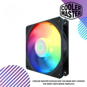 COOLER MASTER SICKLEFLOW 120 ARGB 3IN1 CHOOSE THE MOST (MFX-B2DN-183PA-R1)