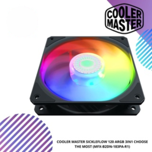COOLER MASTER SICKLEFLOW 120 ARGB 3IN1 CHOOSE THE MOST (MFX-B2DN-183PA-R1)