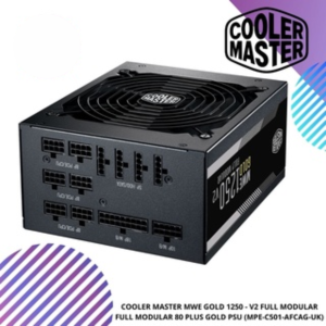 COOLER MASTER MWE GOLD 1250 - V2 FULL MODULAR FULL MODULAR 80 PLUS GOLD PSU (MPE-C501-AFCAG-UK)